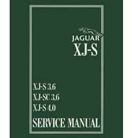 1978 Jaguar XJ-S 3.6L & 4.0L Models Service Repair Manual