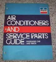 1976 Dodge Coronet Air Conditioning & Service Parts Guide