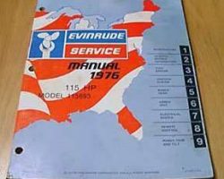 1976 Evinrude 115 HP Models Service Manual