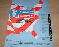 1976 Evinrude 135 HP Models Service Manual