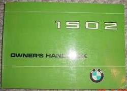 1976 BMW 1502 Owner's Manual