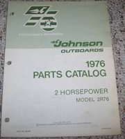 1976 Johnson Outboards 2 HP Models Parts Catalog