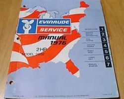 1976 Evinrude 2 HP Models Service Manual