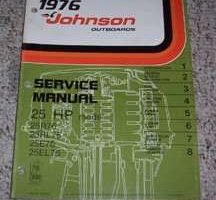 1976 Johnson 25 HP Outboard Motor Service Manual
