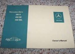 1976 Mercedes Benz 280S Owner's Manual