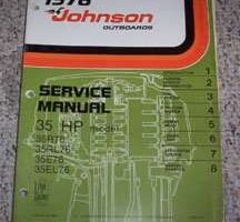 1976 Johnson 35 HP Outboard Motor Service Manual