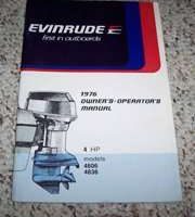 1975 Evinrude 4 HP Owner's Manual