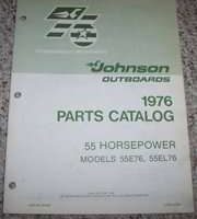 1976 Johnson Outboards 55 HP Models Parts Catalog