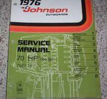 1976 Johnson 70 HP Outboard Motor Service Manual