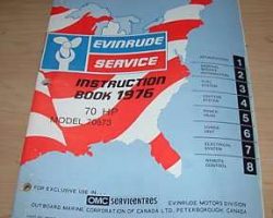 1976 Evinrude 70 HP Models Service Manual