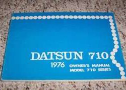 1976 Datsun 710 Owner's Manual