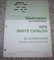 1976 Johnson Outboards 85 HP Models Parts Catalog