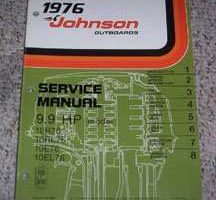1976 Johnson 9.9 HP Outboard Motor Service Manual