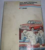 1976 Jeep CJ-5 & CJ-6 Service Manual
