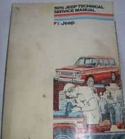 1976 Jeep Truck Service Manual