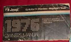 1976 Jeep Cherokee Owner's Manual