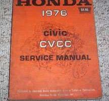 1976 Honda Civic CVCC Service Manual