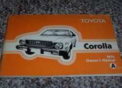1976 Toyota Corolla Owner's Manual