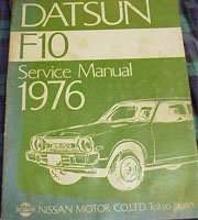 1976 Datsun F10 Service Manual
