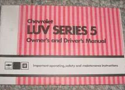 1976 Chevrolet LUV Series 5 Owner's Manual