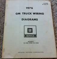 1976 Chevrolet Light Duty Truck 10-30 Wiring Diagrams Manual