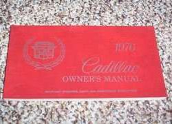 1976 Cadillac Deville Owner's Manual