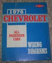 1976 Chevrolet Impala Wiring Diagrams Manual