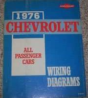 1976 Chevrolet Monte Carlo Wiring Diagrams Manual