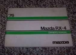 1976 Mazda RX-4 Owner's Manual