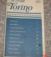 1976 Ford Torino & Ranchero Owner's Manual