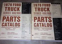 1976 Ford W-Series Trucks Parts Catalog Text