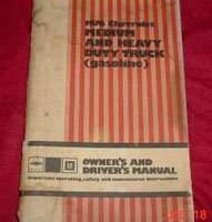 1976 Chevrolet Medium & Heavy Duty Trucks Gasoline Owner's Manual