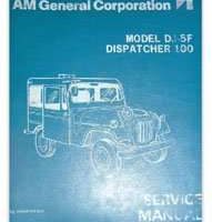 1977 Jeep Dispatcher 100 DJ-5F Service Manual