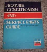 1977 Chrysler Newport Air Conditioning & Service Parts Guide