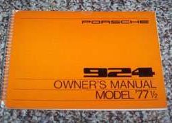 1977.5 Porsche 924 Owner's Manual