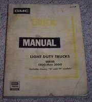 1977 GMC Truck 1500-3500, Suburban & Jimmy Service Manual