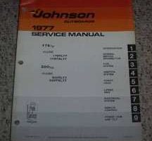 1977 Johnson 175 & 200 HP Outboard Motor Service Manual