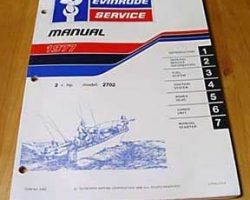 1977 Evinrude 2 HP Models Service Manual