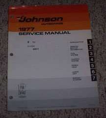 1977 Johnson 2 HP Outboard Motor Service Manual