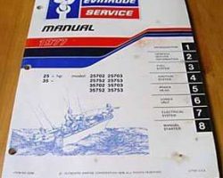 1977 Evinrude 25 & 35 HP Models Service Manual