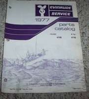 1977 Evinrude 4 HP Models Parts Catalog