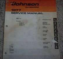 1977 Johnson Outboards 55 HP Models Parts Catalog