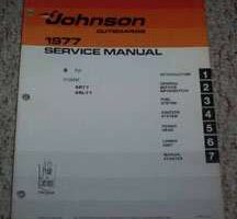 1977 Johnson 6 HP Outboard Motor Service Manual