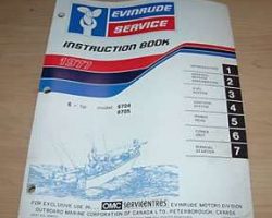 1977 Evinrude 6 HP Models Service Manual