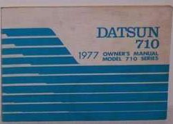 1977 Datsun 710 Owner's Manual