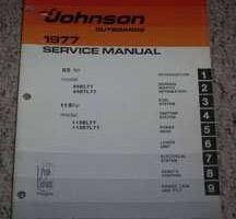 1977 Johnson 85 & 115 HP Models Service Manual