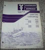 1977 Evinrude 9.9 & 15 HP Models Parts Catalog
