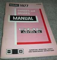 1977 GMC Astro 95 Heavy Duty Truck Owner's Manual