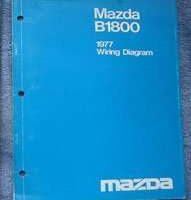 1977 Mazda B1800 B-Series Truck Wiring Diagram Manual