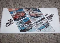 1977 Jeep Truck Owner's Manual